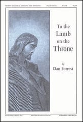 To the Lamb on the Throne SATB choral sheet music cover